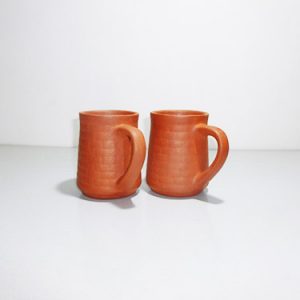 Earthen Clay Milk Mug Set of 2