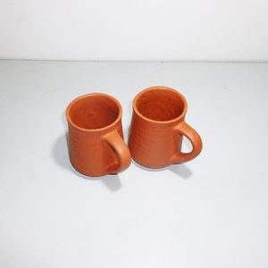 Earthen Clay Milk Mug Set of 2