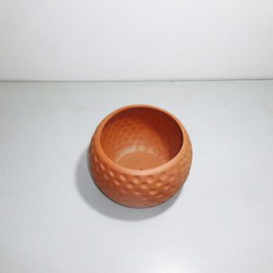 Earthen Clay Round Plain Flower pot