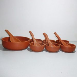 Earthen Pudding Set of 6 with 1 Large bowl