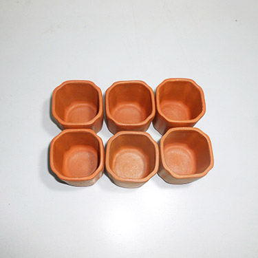 Earthen Clay Ruchi Cup Set of 6