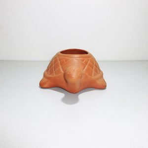 Earthen Clay Tortoise Flower Pot